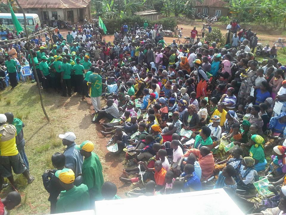 Mkutano wa kampeni kata ya Kashasha tarehe 3-4-2015